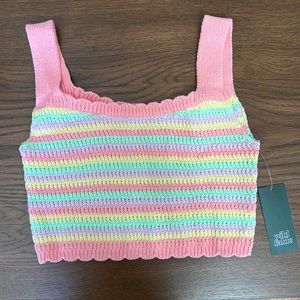NWT Wild Fable Sweater Knit Crop Top
